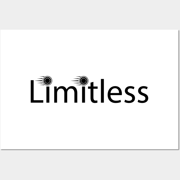 Limitless artwork Wall Art by DinaShalash